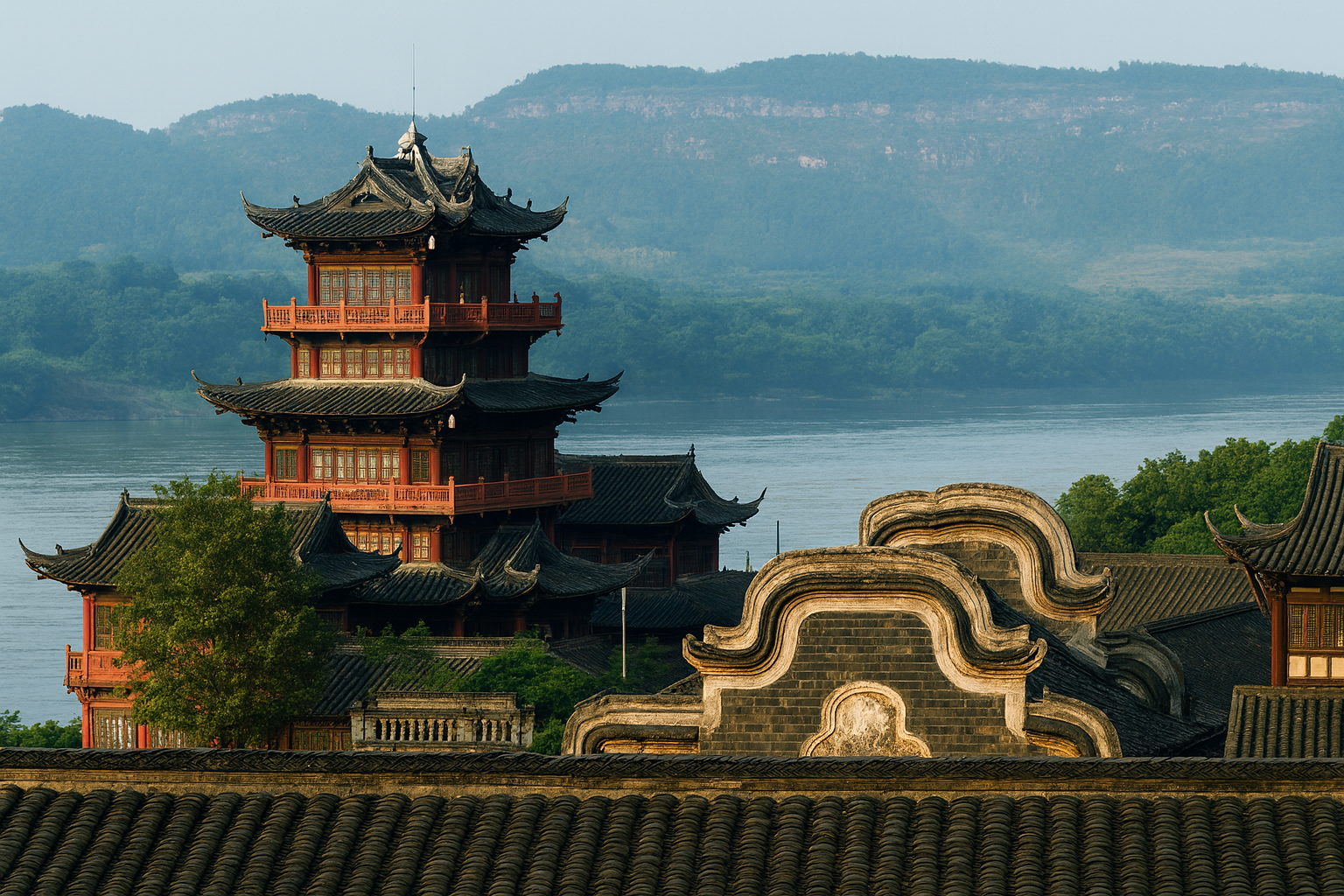 奎星阁（魁星阁）主题示意，非实景核验图片